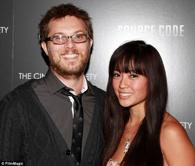 Stunning: Duncan Jones and wife, photographer Rodene Ronquillo, seen together in New York in March 2011